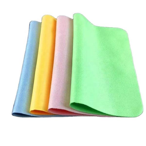 Buy cheap Colorful Personalized Eyeglass Cleaning Cloth 280gsm 300gsm Weight from wholesalers