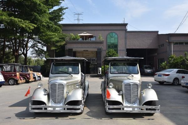 Classic Open Top Sightseeing Bus 11 Seater Electric Classic Car with Maintenance
