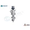 Buy cheap Double Seat Stainless Steel Sanitary Valves / Mixproof Valve ANSI 316L PN 10 Bar from wholesalers