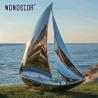 Buy cheap Outdoor Garden Park Large Abstract Forged Metal Sculpture Sailor Stainless Steel Sculpture from wholesalers