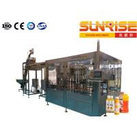 Buy cheap 4000BPH Hot Fill Bottling Machine , PET Bottle Beverage Filling Line product