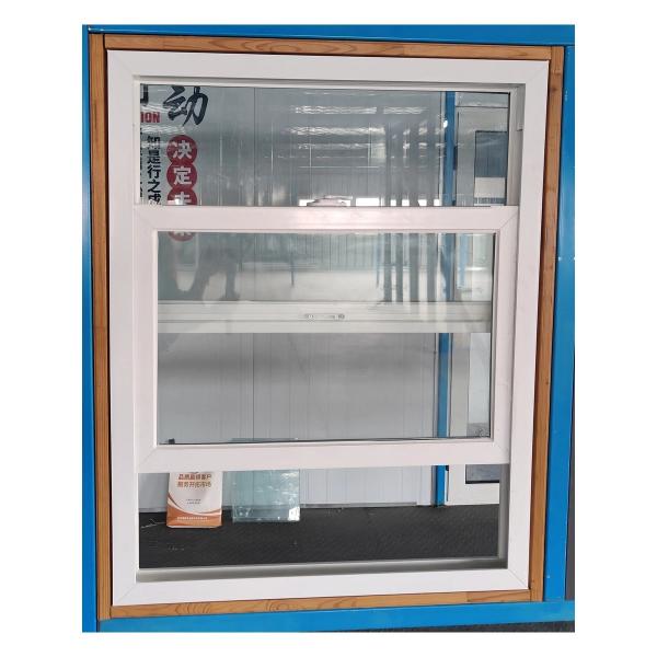 Buy cheap UPVC Frame Single Hung Vinyl Windows Waterproof Vertical Sliding Vinyl Windows from wholesalers