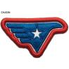Buy cheap Garment Felt 3D Embroidered Letter Patch Commercial Brand Name from wholesalers