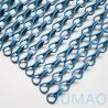 Buy cheap Spraying Metal Chain Link Curtains Door Fly Screen 2mm from wholesalers