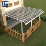 Sunproof Aluminum Awning Canopy Modern Patio Covers 300mm Panel