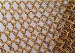 Stainless Steel Ring Mesh Closures For Shopping Center 0.8x7mm