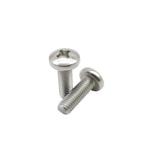 Wholesale Standard Fasteners Stainless Steel Phillips Oval Head Machine Screws DIN7985 from china suppliers