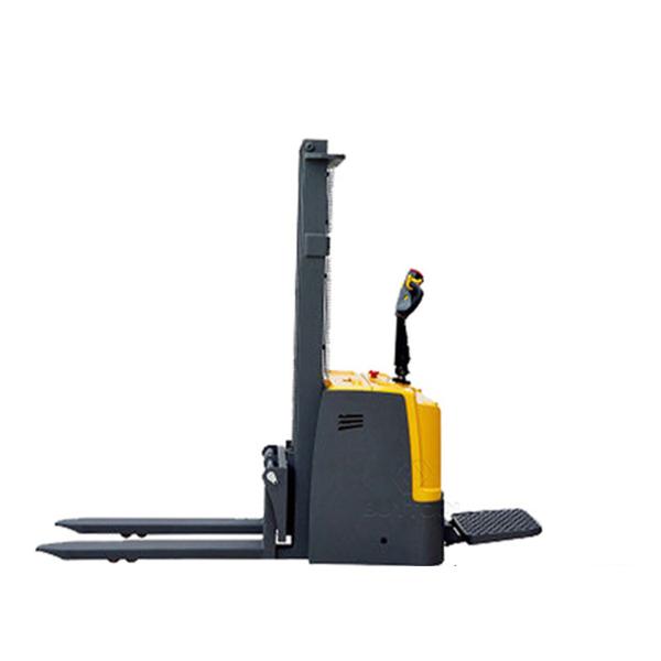 Buy cheap Alloy Steel 2000kg Fully Powered Hydraulic Stacker Electric Pallet Stacker Truck from wholesalers