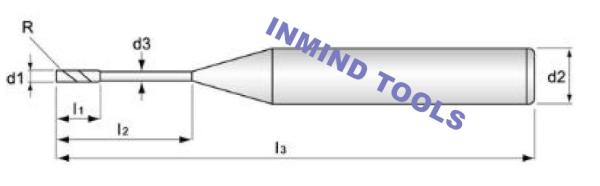 Buy cheap High Hardness Radius Milling Cutter , CNC End Mill For Stainless Steel from wholesalers
