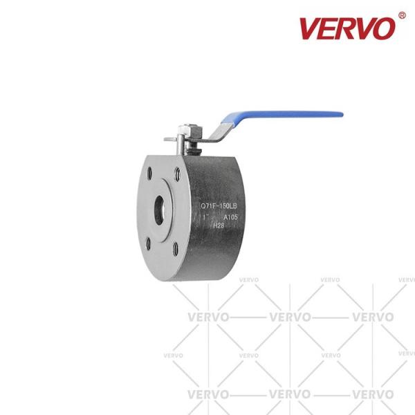 A105N 1" 150 Lb Lever Full Bore Metal Seated Floating Ball Valve API 6D Dn25