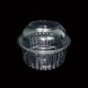 Buy cheap Biodegradable 18cm Clear Plastic Tray Containers 7g Round Salad Packaging from wholesalers