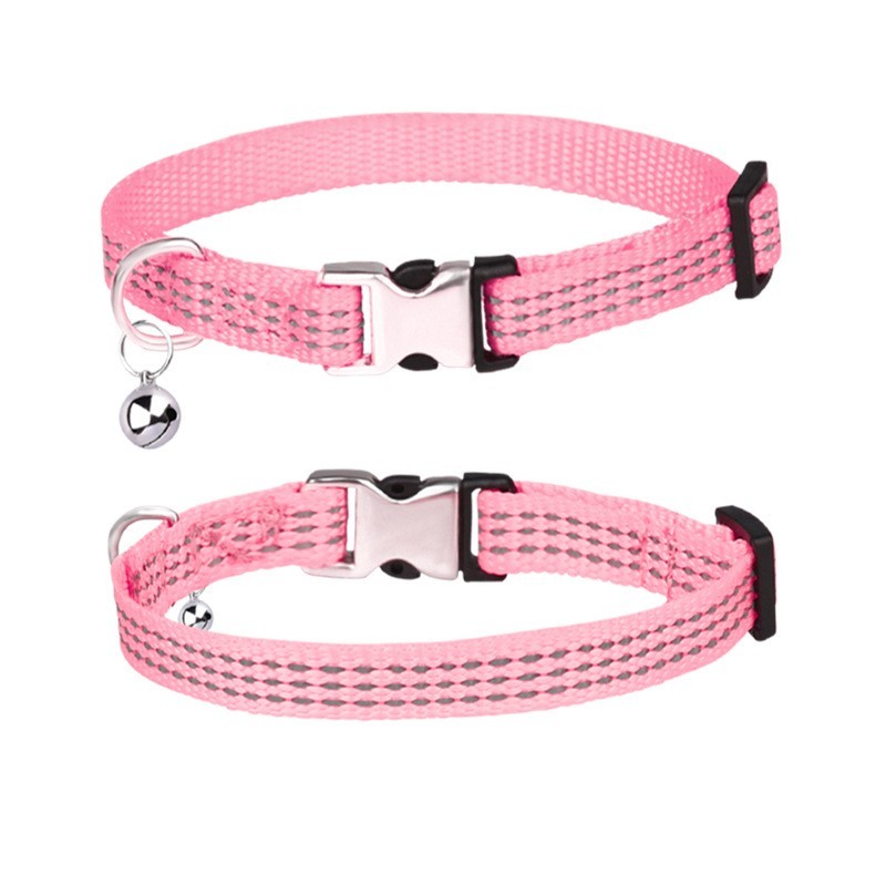 reflective cat collar with bell 