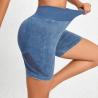 Buy cheap Running shorts women's tight high-waisted running speed dry three fitness pants from wholesalers