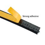 Thick Foam Weather Stripping High Density Rubber Foam Self Adhesive Weatherstrip