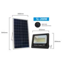 Buy cheap 200W 304mm 4h Solar Powered Outdoor Flood Lights product