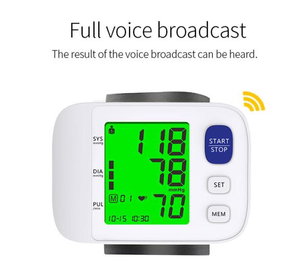 Buy cheap CE ISO Approved Medical BP Monitor Digital Blood Pressure Monitor Wrist spygmomanom from wholesalers