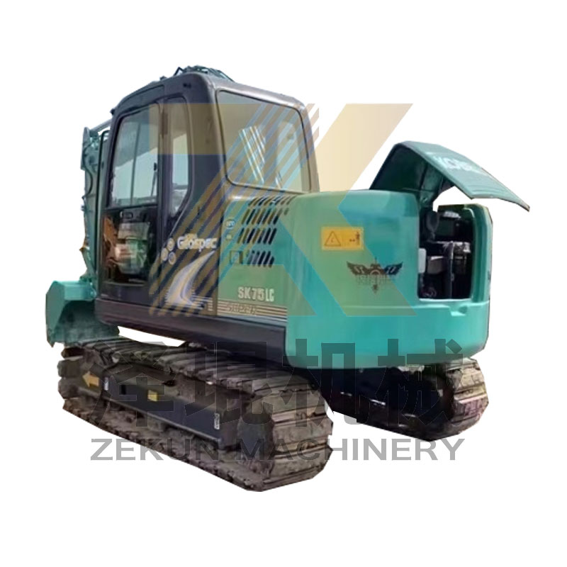 Used Kobelco SK75 Kobelco Excavator Digger with 0.38 Bucket Capacity and Affordable