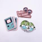 Individual Die Cut Sticker Labels Personalized Custom Self Adhesive Vinyl