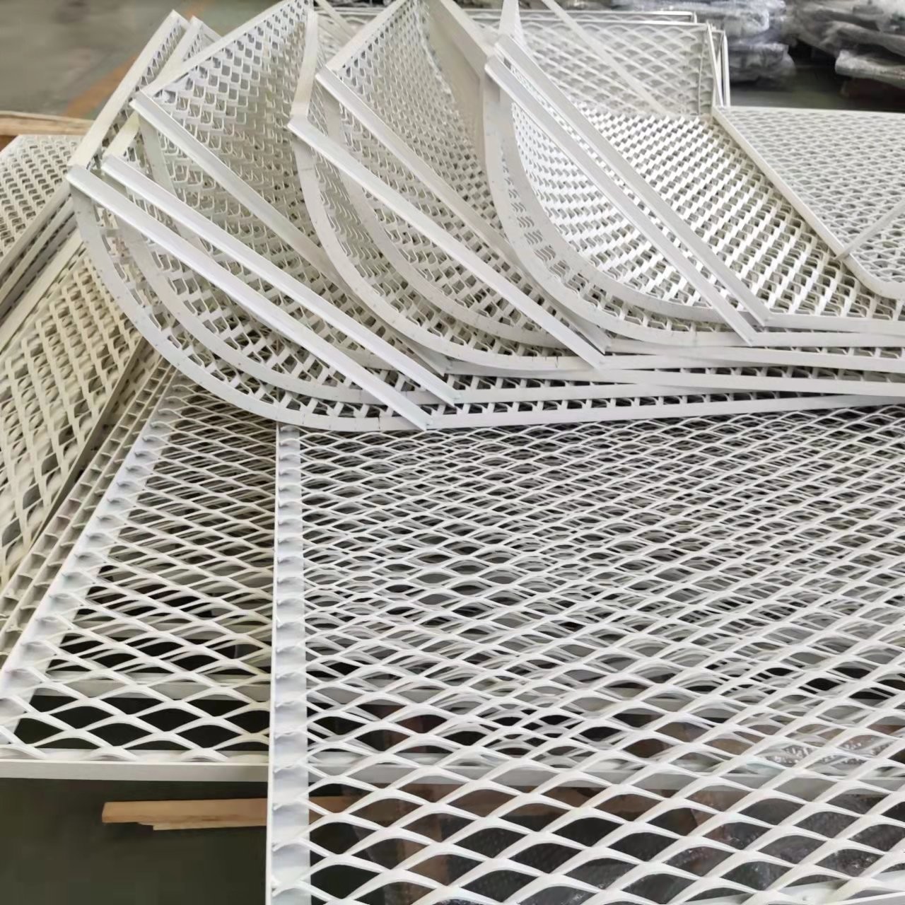 Anodized Expanded Metal Mesh Decorative Experimental Network Small 1mm