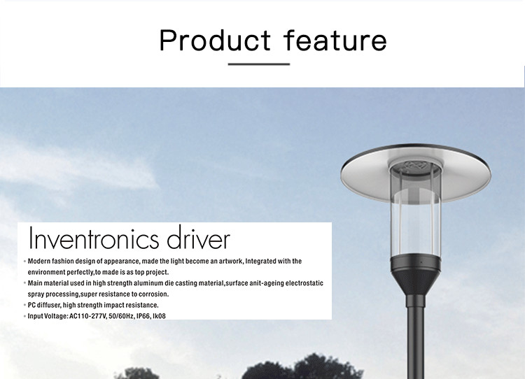 IP66 Urban LED Lights 30W 50W 60W With PC Diffuser