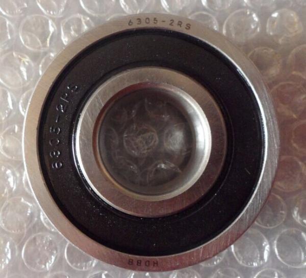 Buy cheap 6305 Single Row Deep Groove Ball Bearing , 25X62X17MM , BLACK SEAL from wholesalers