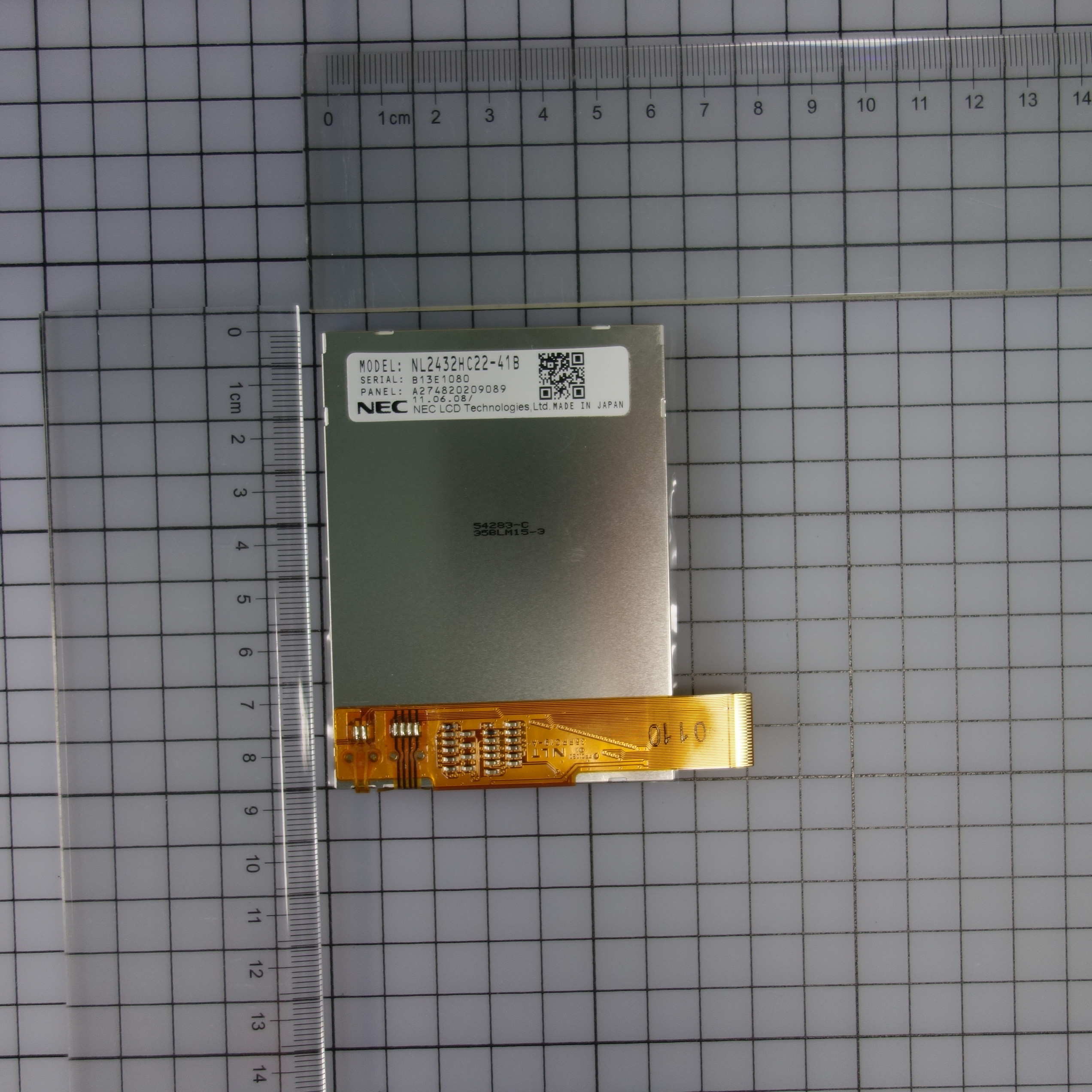 3.5" NL2432HC22-41B 240×320 NEC LCM Industrial LCD Panel