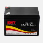 IFR26650 4S 12AH 12V Lifepo4 Battery Pack Customized Battery Sizes from EWT