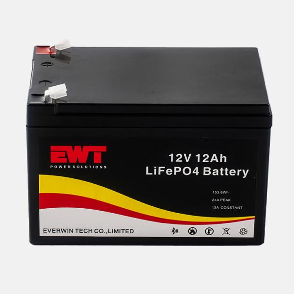 Buy cheap IFR26650 4S 12AH 12V Lifepo4 Battery Pack Customized Battery Sizes from EWT Support from wholesalers