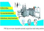 New Condition Disposable Medical Mask Making Machine Equipment Failure Rate 2%