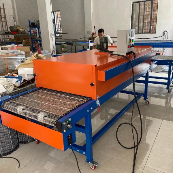 Metal Product Surface Bright Mesh Belt Heat Treatment Furnace Continuous Belt