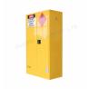 Buy cheap Powder Coat Yellow Flammable Storage Cabinet Double Wall With Two 2'' Vents from wholesalers