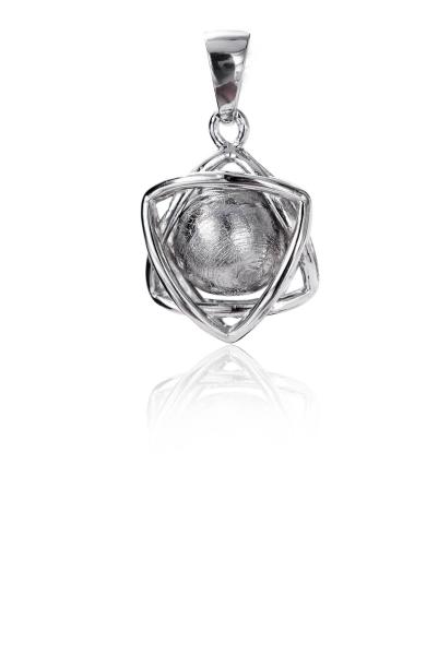 Buy cheap Lucky Star Meteorite Bead 925 Sterling Silver Jewelry Adorable Pendant from wholesalers