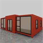Folding Living Expandable Container House 20FT Prefabricated Prefab House