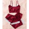 Buy cheap Lace Floral Sexy Bodysuit Lingerie Fashion Silk Satin Sleepwear For Womens from wholesalers