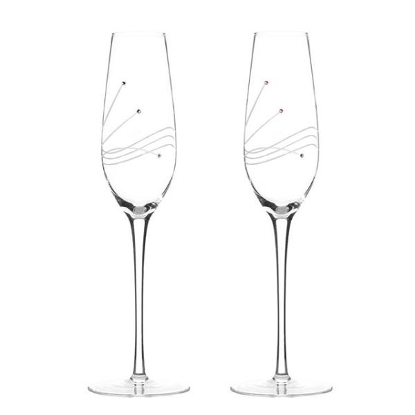 Buy cheap Professional Customized Popular Clear Crystal Champagne Flute Glass Gift from wholesalers