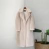 Buy cheap 2023 Winter Women Coat Luxury Vegan Fur Coat Faux Mink Fur Women Long Faux Fur Coat for Ladies from wholesalers