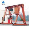 Buy cheap Industrial Shore EOT Double Girder Gantry Crane With Grab Bucket from wholesalers