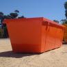 Buy cheap OEM Yellow Metal Skip Bin 10M3 Construction Waste Bins Customized from wholesalers