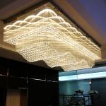 Project crystal lamp manufacturer sales department sand table chandelier(WH-NC
