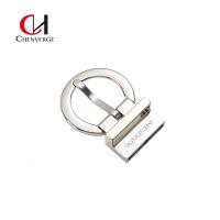 Buy cheap Circular 35mm Reversible Belt Buckles Zinc Alloy Material Laser Logo product