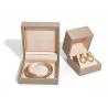 Buy cheap Custom Champagne Gold Jewelry Packaging Boxes For Bracelets And Hoop Earring from wholesalers