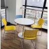 Buy cheap Plastic chair 12mm thick steel office furniture stackable office modern chair from wholesalers