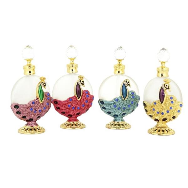 Buy cheap 30ml Arabic Empty Glass Essential Oil Bottle Middle East Perfume UV Coating from wholesalers