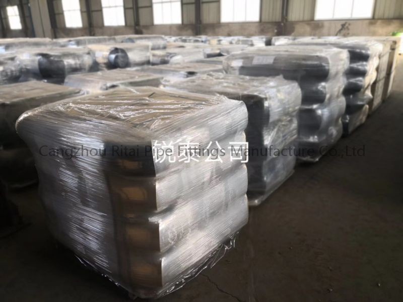 P235GH Schedule 40 Steel Pipe Fittings Beveled SCH 160 Elbow Tee Carbon Steel MS