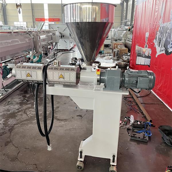 Buy cheap Automatic Feeding Plastic Pipe Machine 200mm-500mm Plastic Pipe Production Line from wholesalers