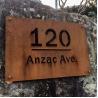 Buy cheap Address Stainless Steel Door Number Sign Laser Cut Garden Metal Ornaments from wholesalers