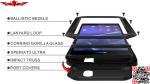 100% Aluminum Qualify Dirtproof/Shockproof/Waterproof Case For Sony Xperia T2