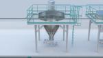 Shampoo Agitation Stainless Steel Mixing Tank Easy Operation Bottom Discharge CE