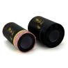 Buy cheap Cylindrical Black Paper Tubes Round Clear Window Coffee Bean , Tea Packaging from wholesalers