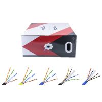 Buy cheap PVC Jacketed Cat6a Cable Roll 24AWG 500m Network Cable Roll Cat6 Unshielded product